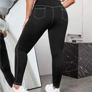 Black SHEIN leggings